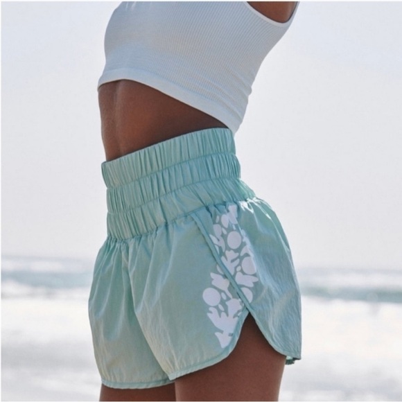 Free movement Mint Green Women's Shorts - Picture 2 of 11